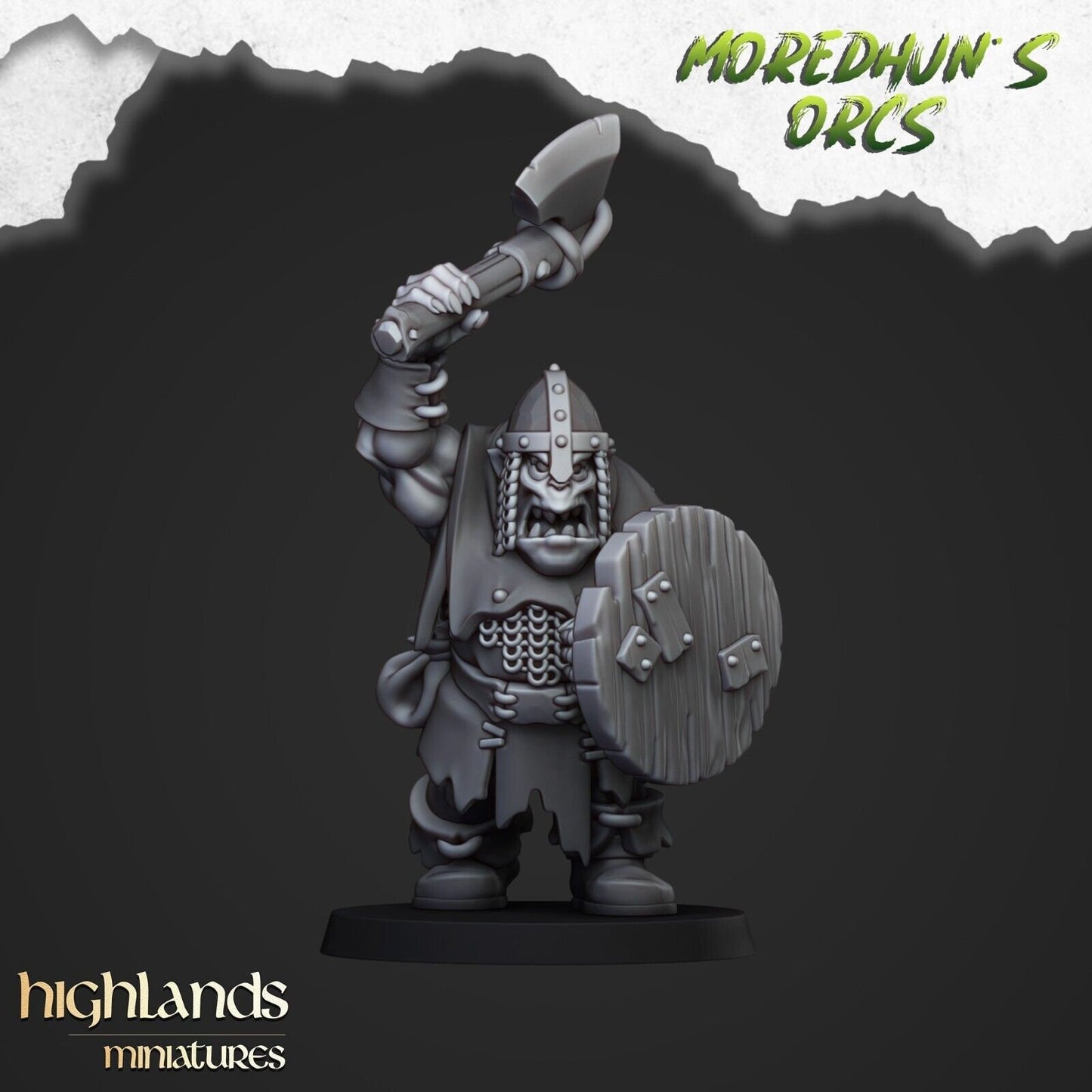 Orc Warriors with Hand Weapons – Orc & Goblin Close Combat Infantry