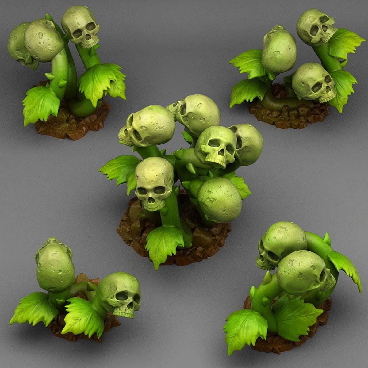 Deathbloom Jungle Plants