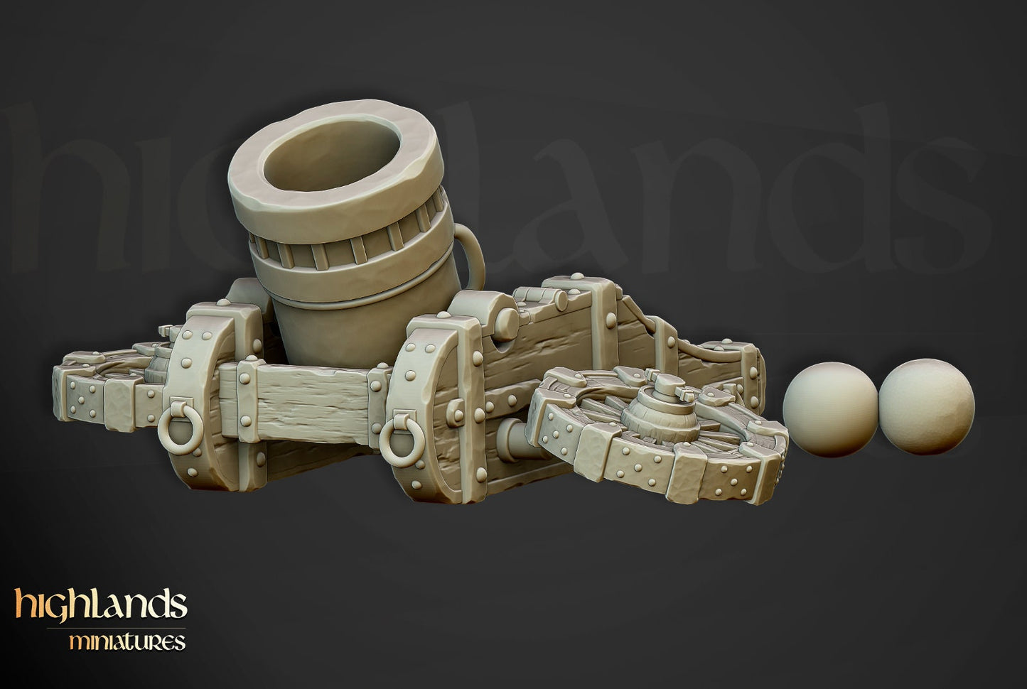 Sunland Mortar | Sunland Army Collection | Highland Miniatures