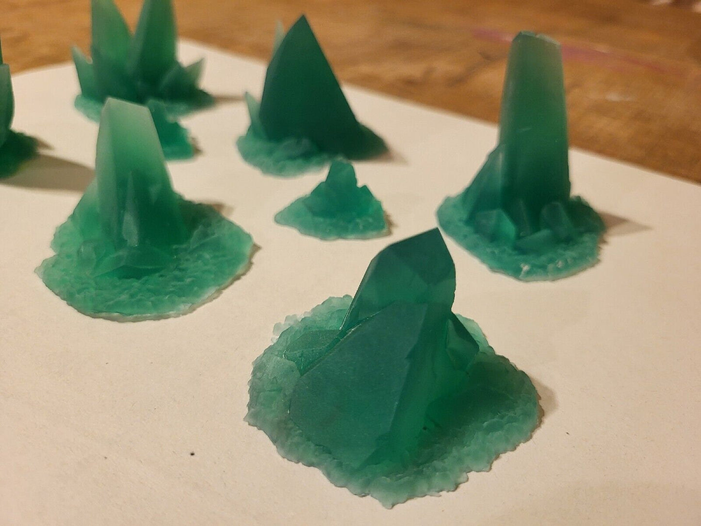 Crystal Rock Formation Scatter Terrain | 3D Printed | Wargaming