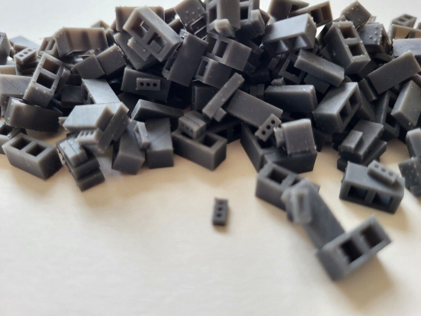 400 x 1/56 Scale Bricks & Blocks | Scatter Terrain & Rubble | 28mm Wargaming Scenery | MTG Terrain & Scenery