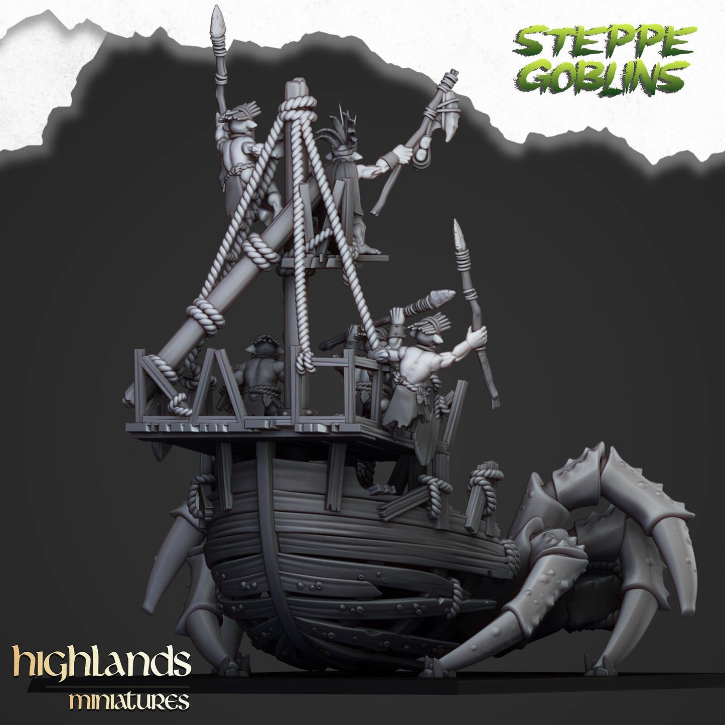 Coast Goblin Giant Crab – Monstrous War Beast with Crew