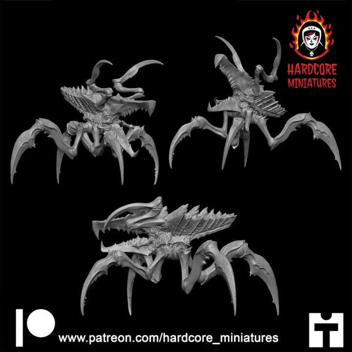 Space Troopers & Alien Bugs | Retro Sci-Fi Wargaming Miniatures | Hardcore Miniatures