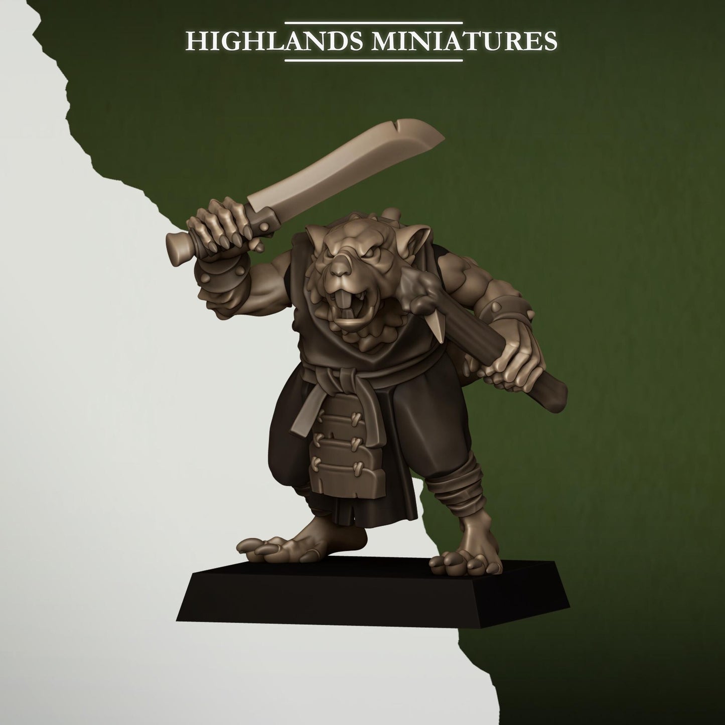 Sewer Rats Vermin Thugs | Sewer Rats Army Collection | Highland Miniatures