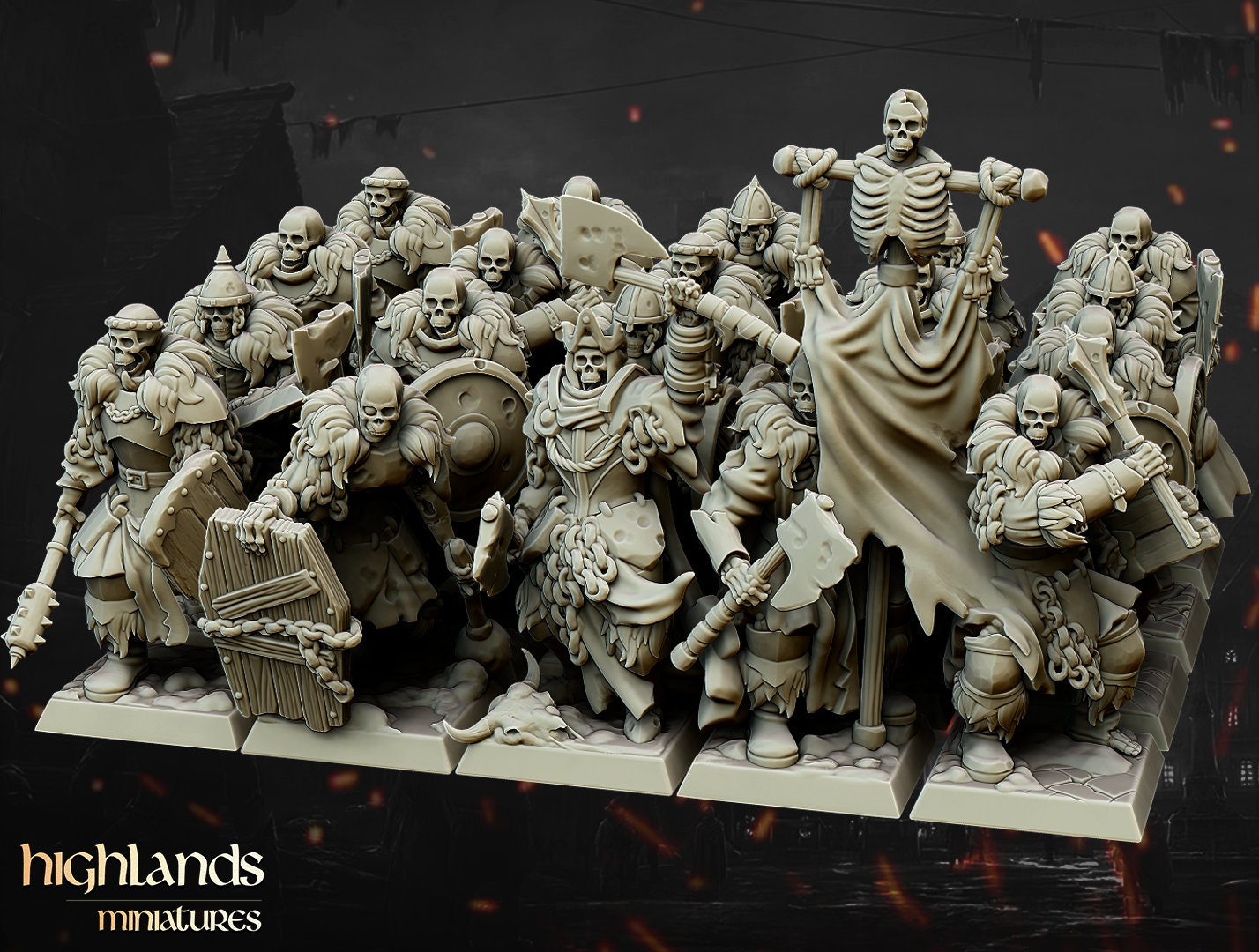 Transilvanya Black Watch Warriors | Transilvanya Army Collection | Highland Miniatures