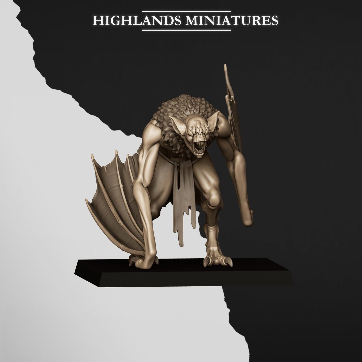 Undead Crypt Bats for Fantasy Wargaming
