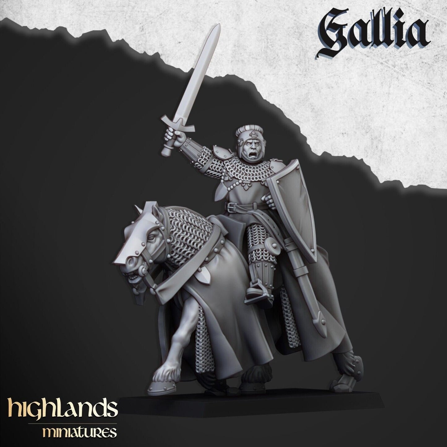 Young Knights of Gallia | Gallia Army Collection | Highland Miniatures