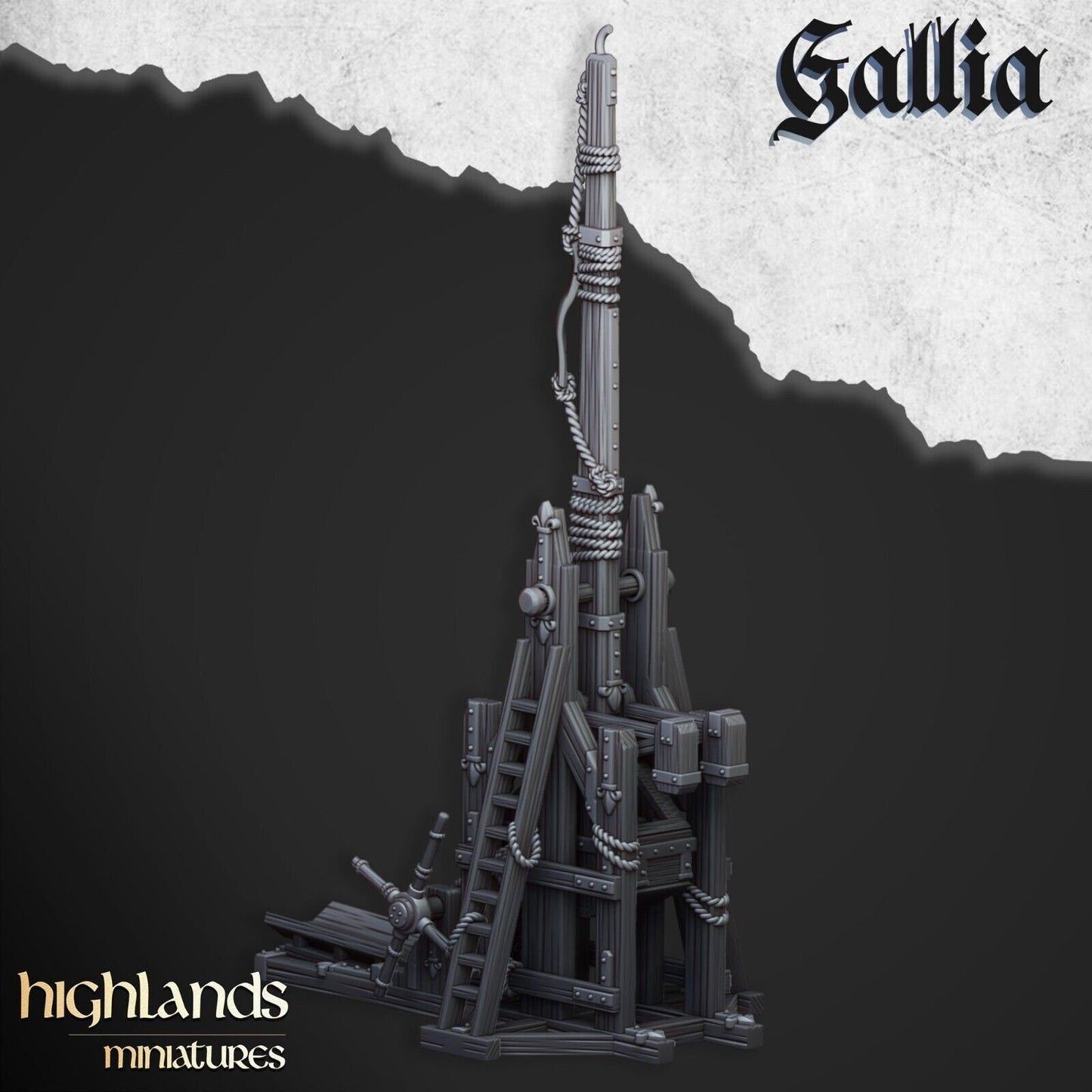 Gallia Trebuchet | Gallia Army Collection | Highland Miniatures