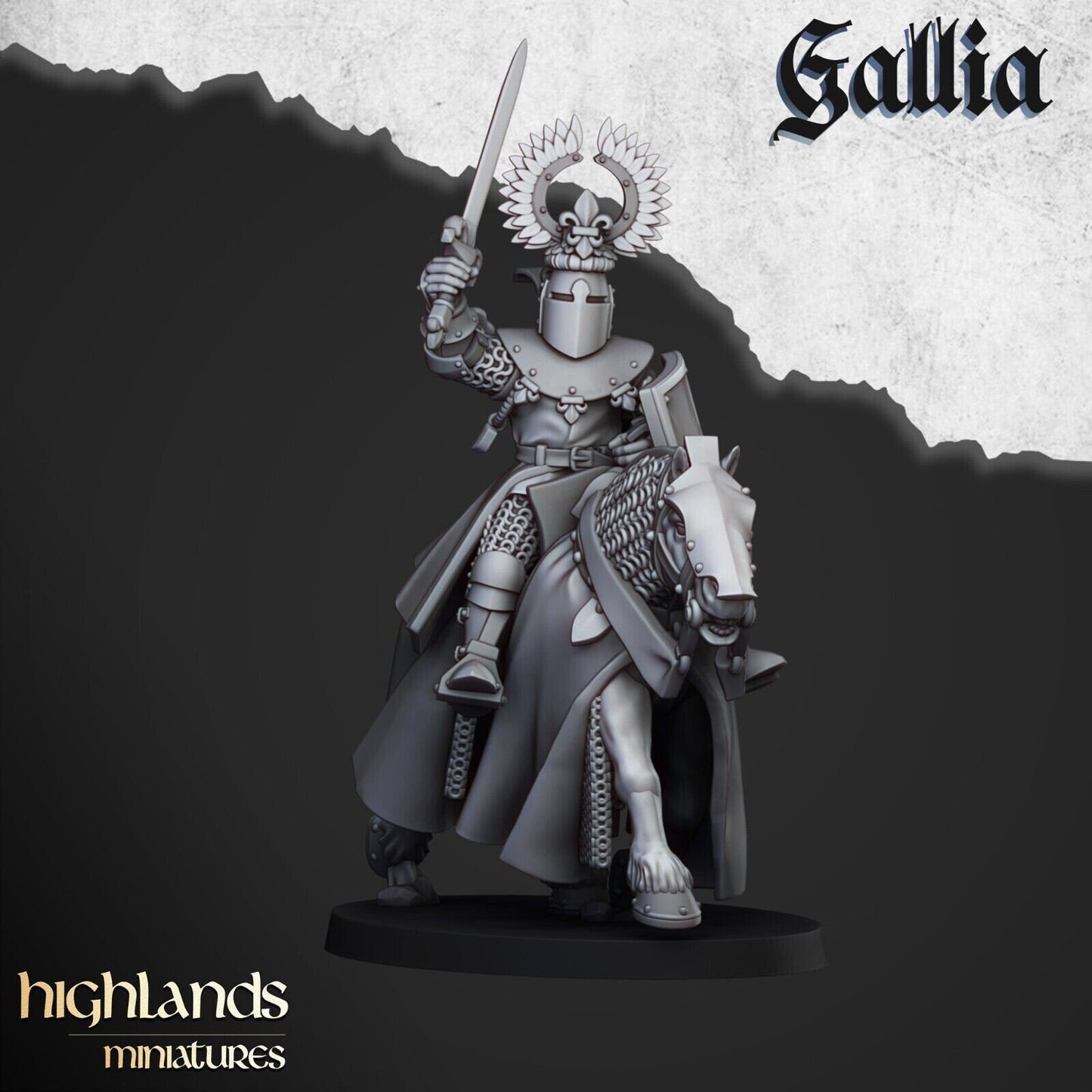 Knights of Gallia | Gallia Army Collection | Highland Miniatures