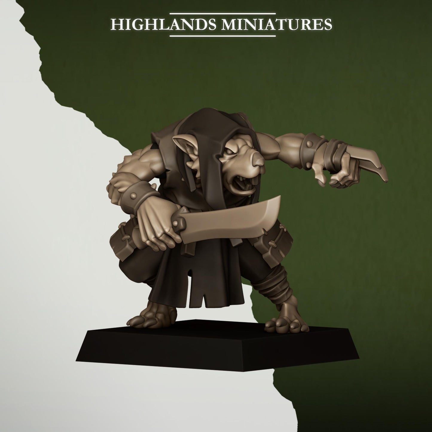 Sewer Rats Vermin Thugs | Sewer Rats Army Collection | Highland Miniatures