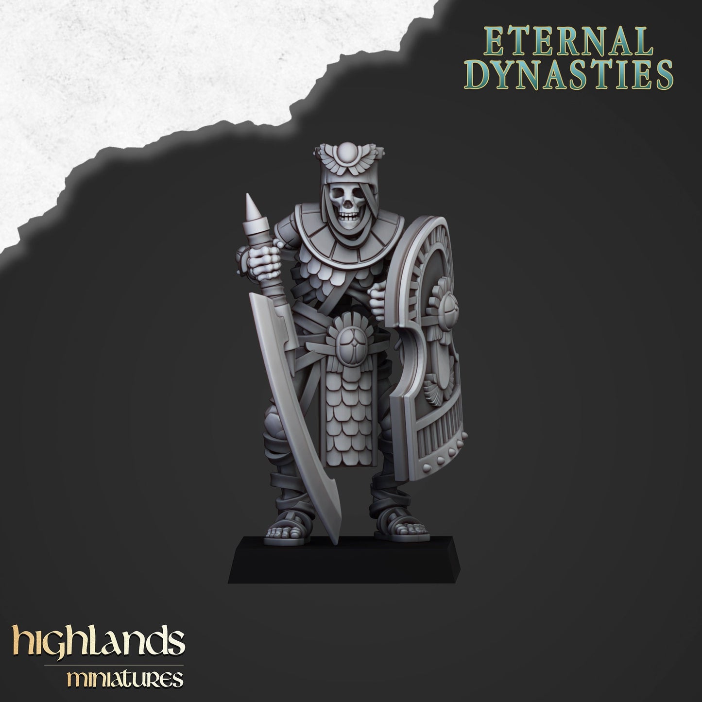 Eternal Dynasties Ancient Guard Warriors | Eternal Dynasties Army Collection | Highland Miniatures