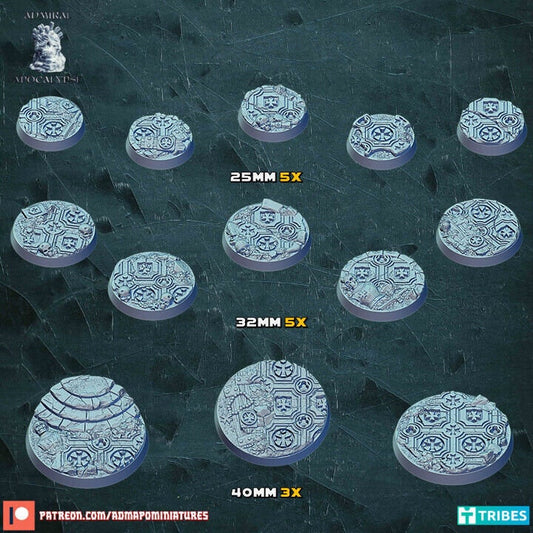 Crusader Scenic Bases | Holy War Fantasy Wargaming Bases | Admiral Apocalypse