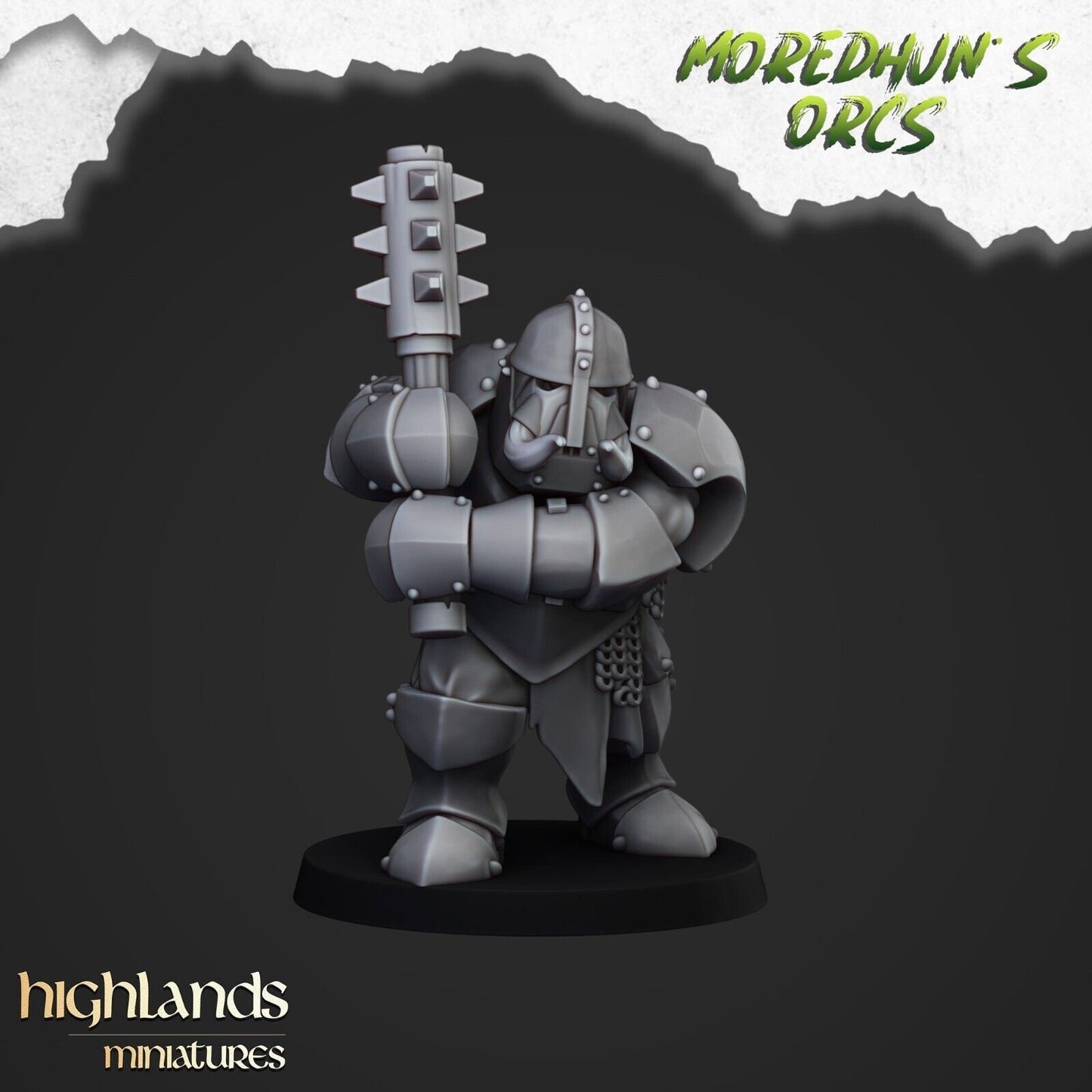Moredhun's Heavy Armoured Orc Warriors – Orc & Goblin Elite Infantry