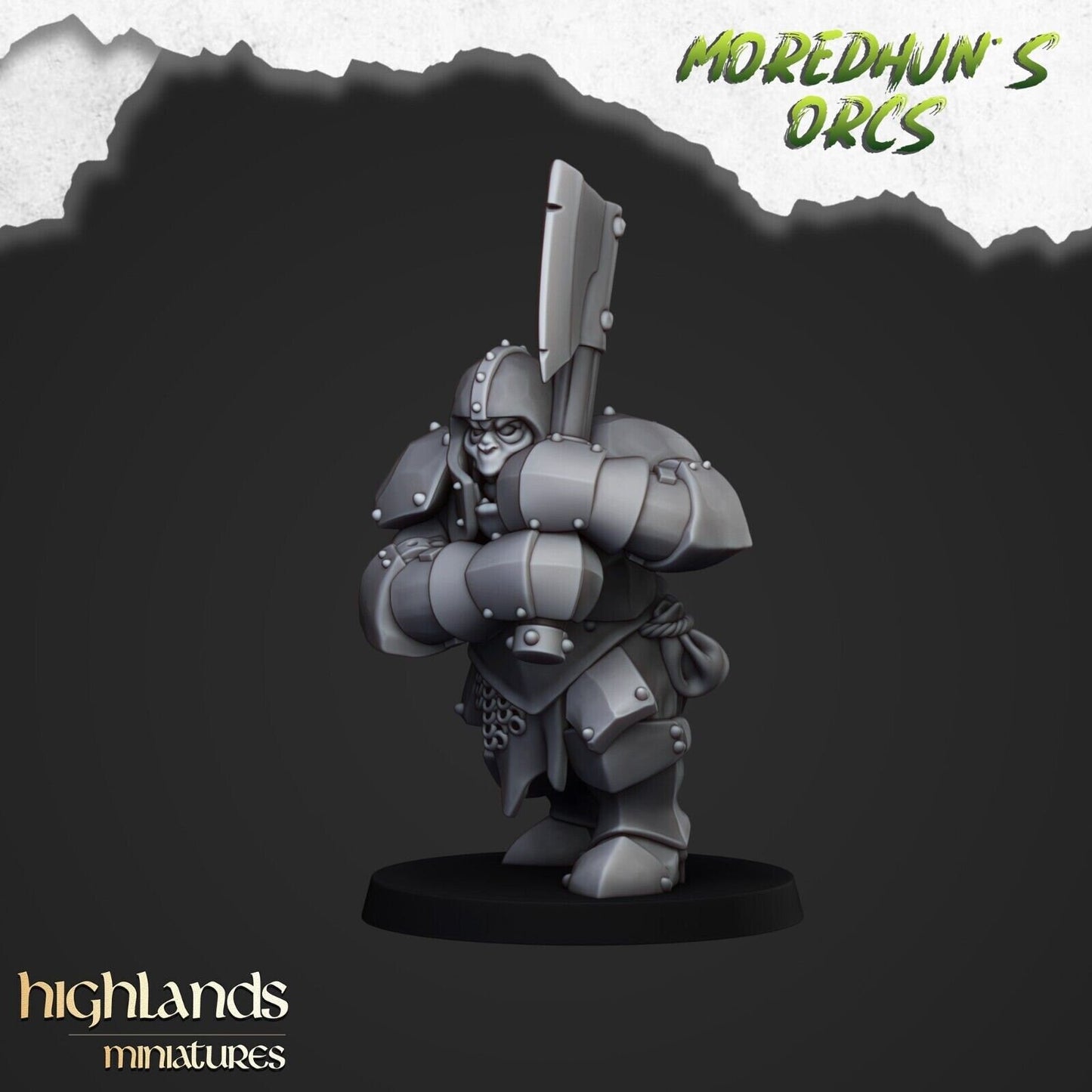 Moredhun's Heavy Armoured Orc Warriors – Orc & Goblin Elite Infantry