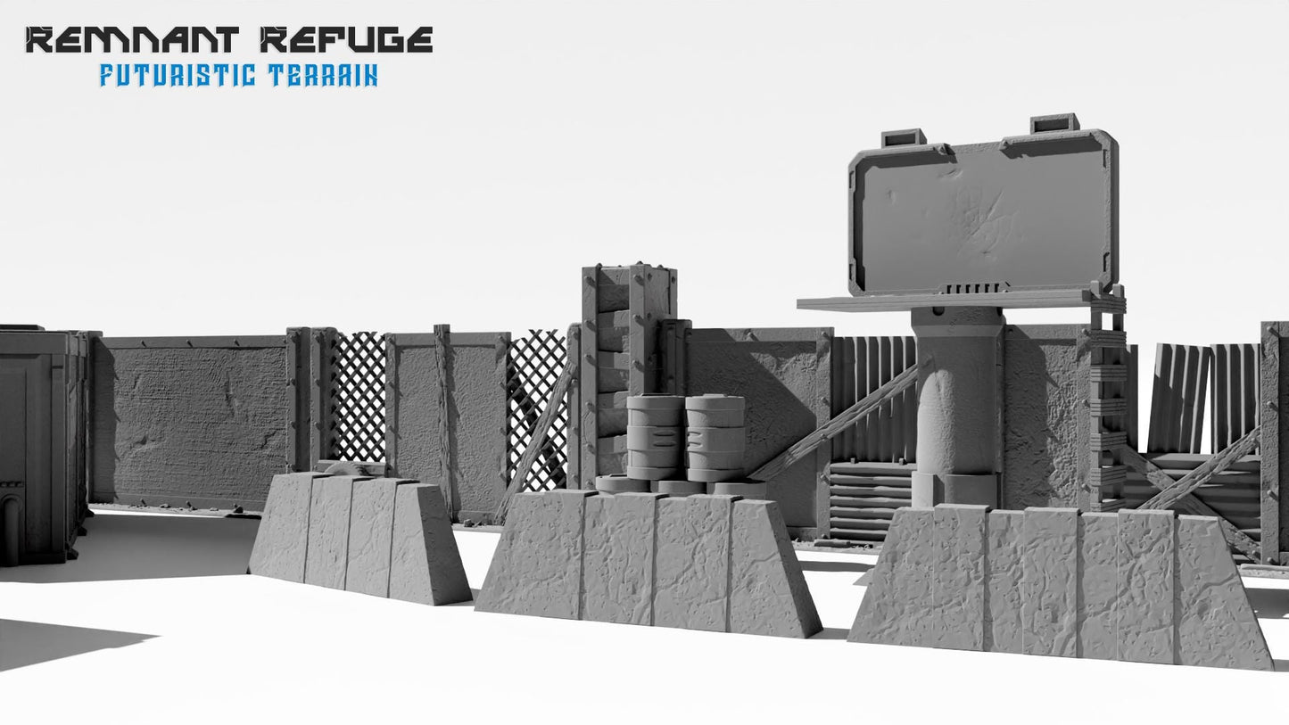 Remnant Refuge | Sci-Fi & Post-Apocalypse Wasteland Terrain | MTG Terrain & Scenery