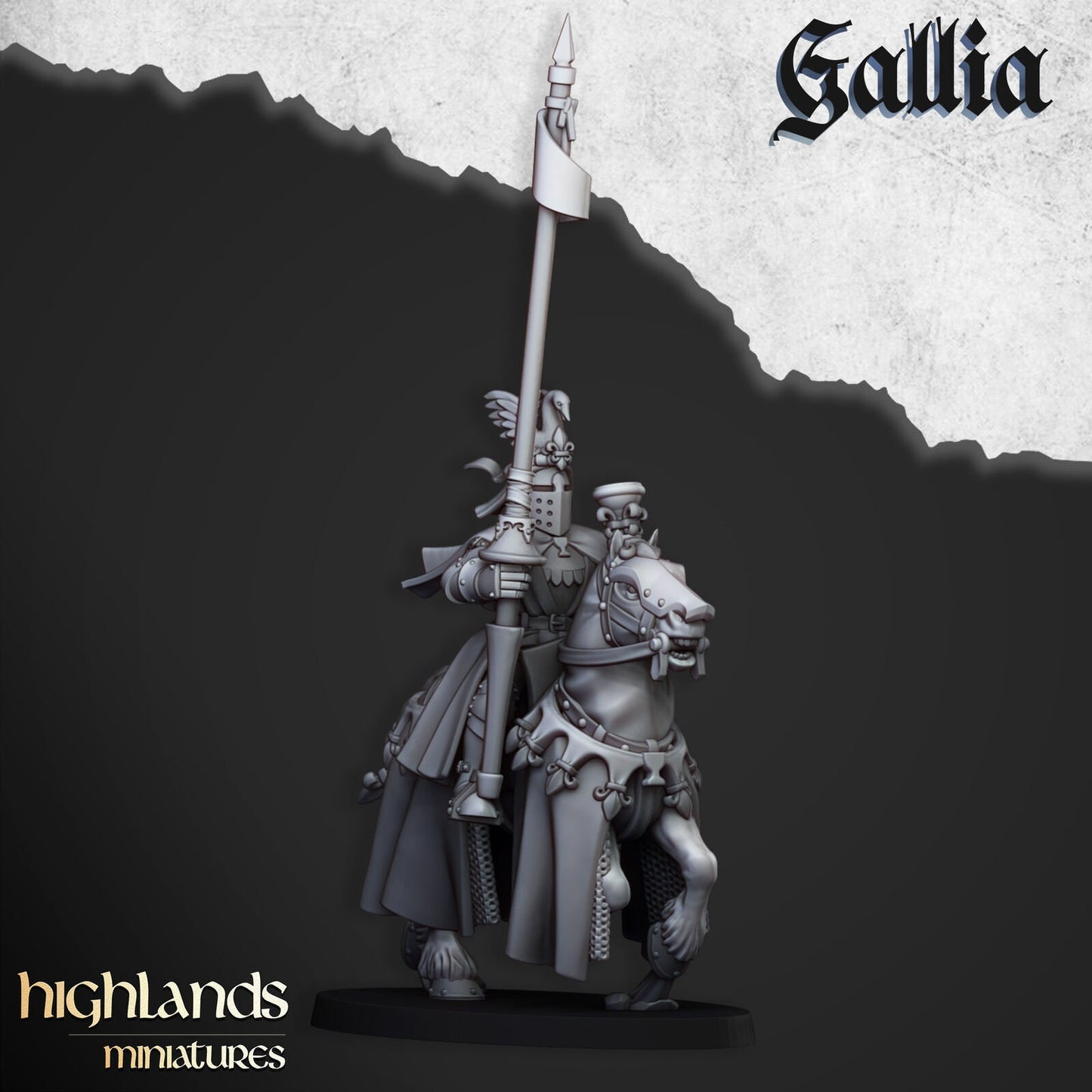 Royal Knights of Gallia | Gallia Army Collection | Highland Miniatures