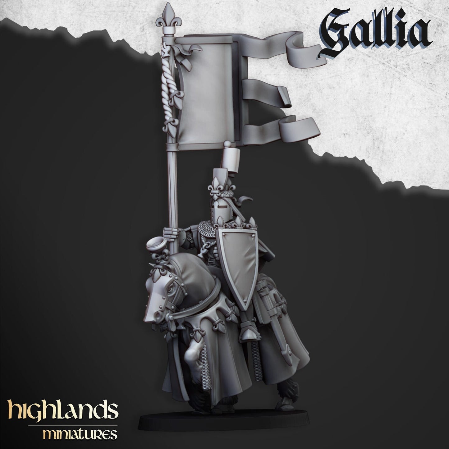 Royal Knights of Gallia | Gallia Army Collection | Highland Miniatures