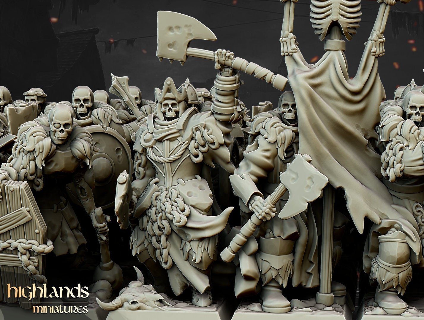 Transilvanya Black Watch Warriors | Transilvanya Army Collection | Highland Miniatures