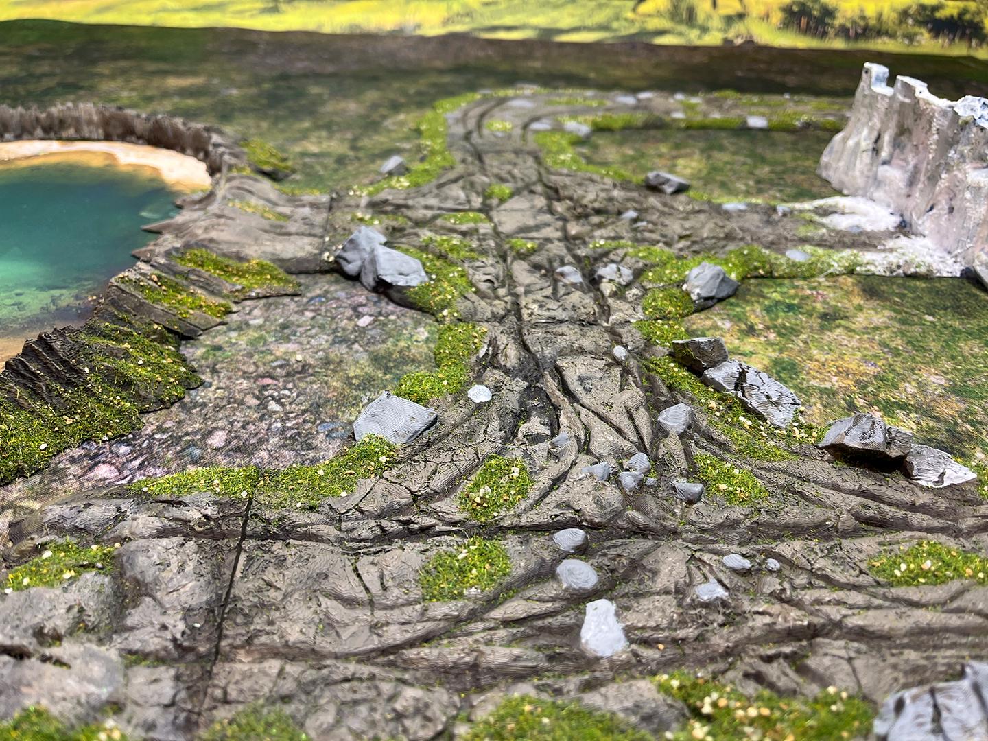 Modular Road Sections | WW1 WW2 Fantasy & Sci-Fi Wargaming Terrain | MTG Terrain & Scenery