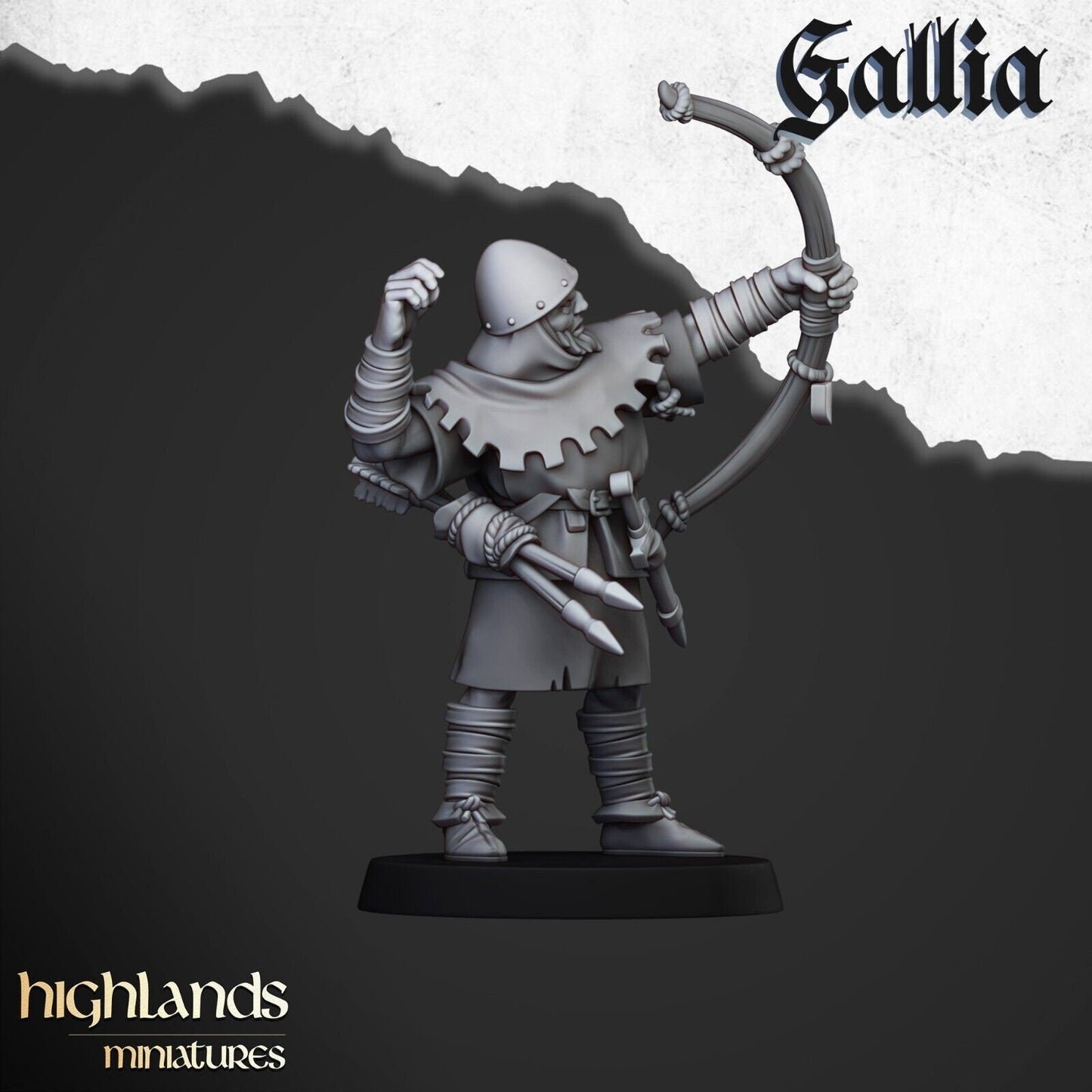Archers of Gallia | Gallia Army Collection | Highland Miniatures