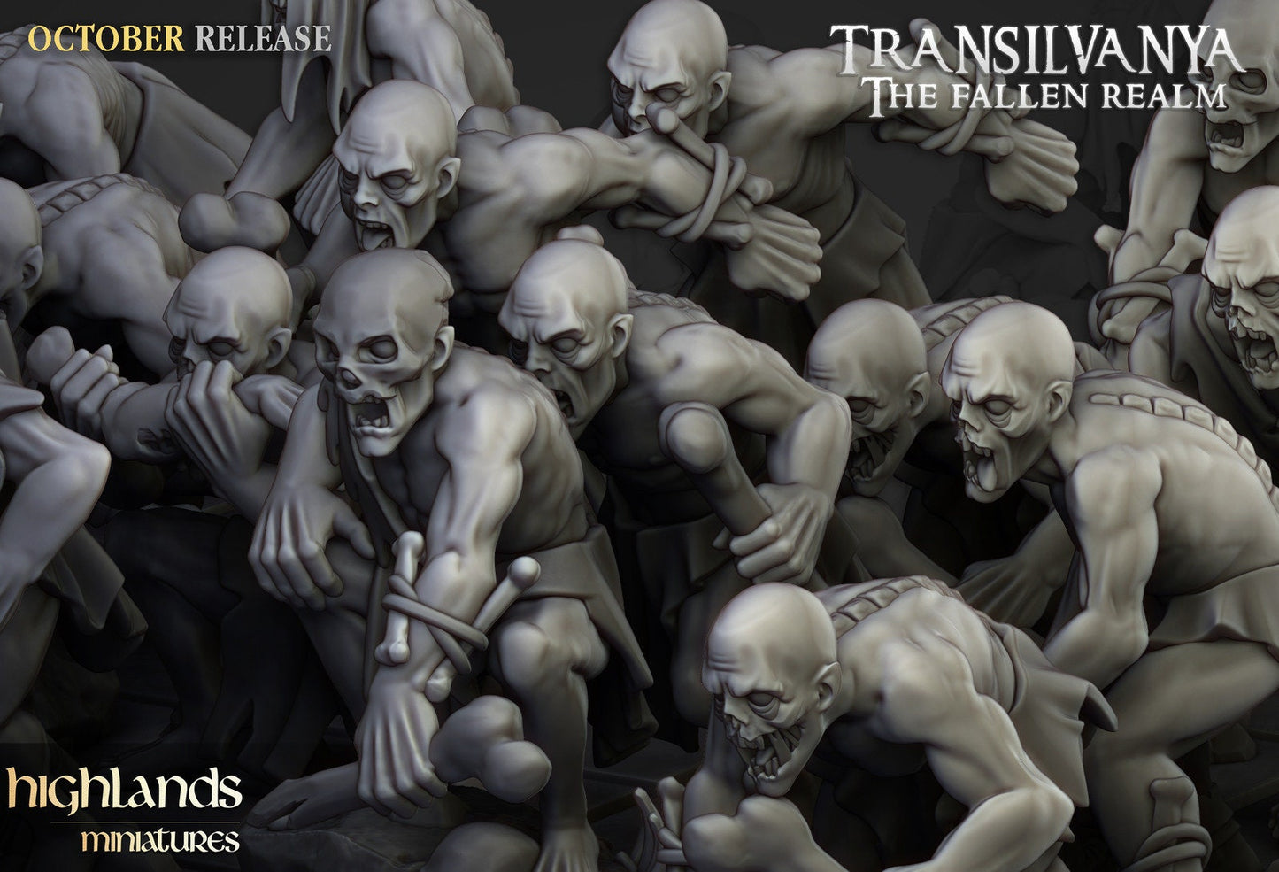 Transilvanya Ghouls | Transilvanya Army Collection | Highland Miniatures