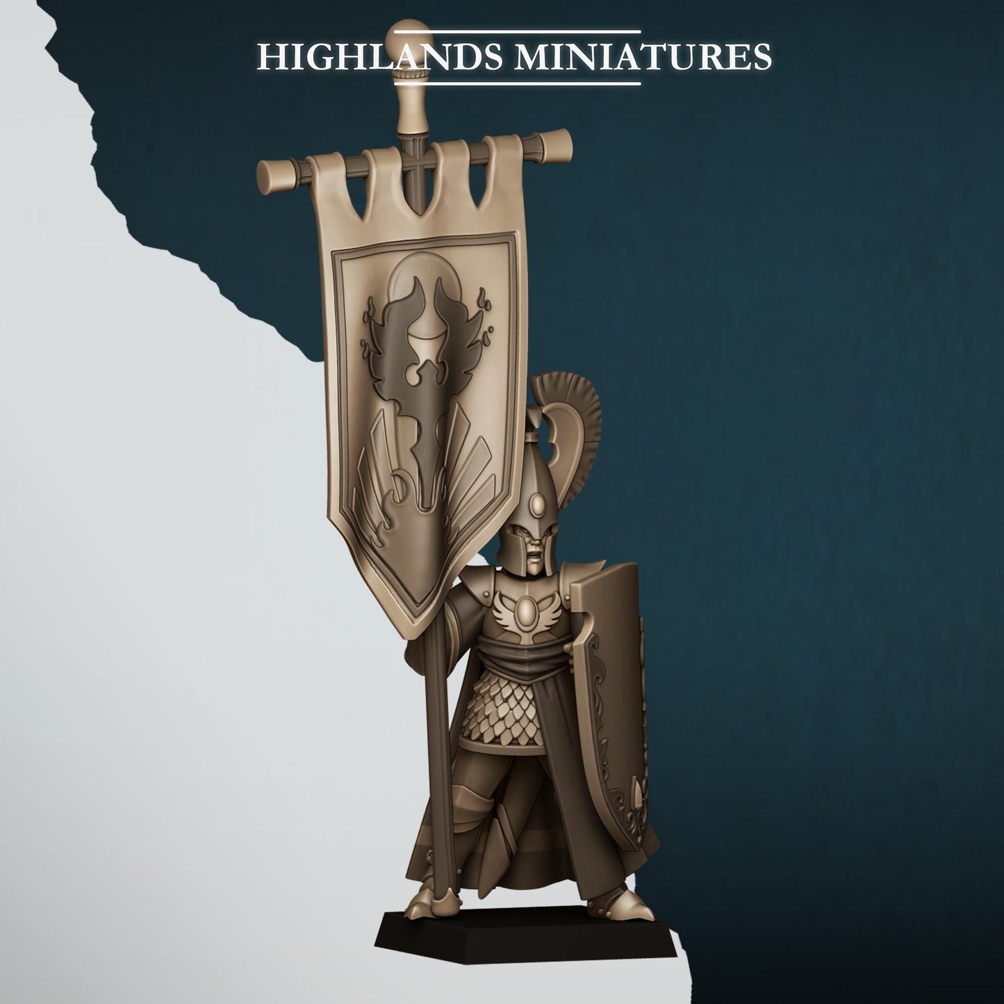 Aegean Elves Battle Standard Bearer