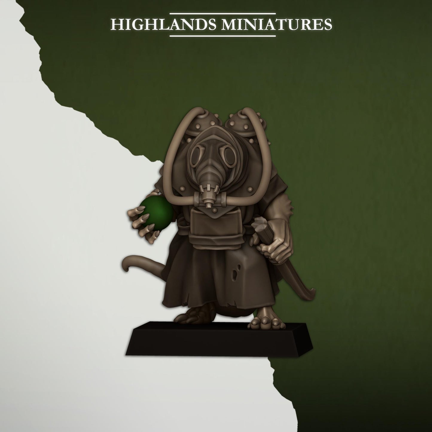 Sewer Rats Poison Porters | Sewer Rats Army Collection | Highland Miniatures