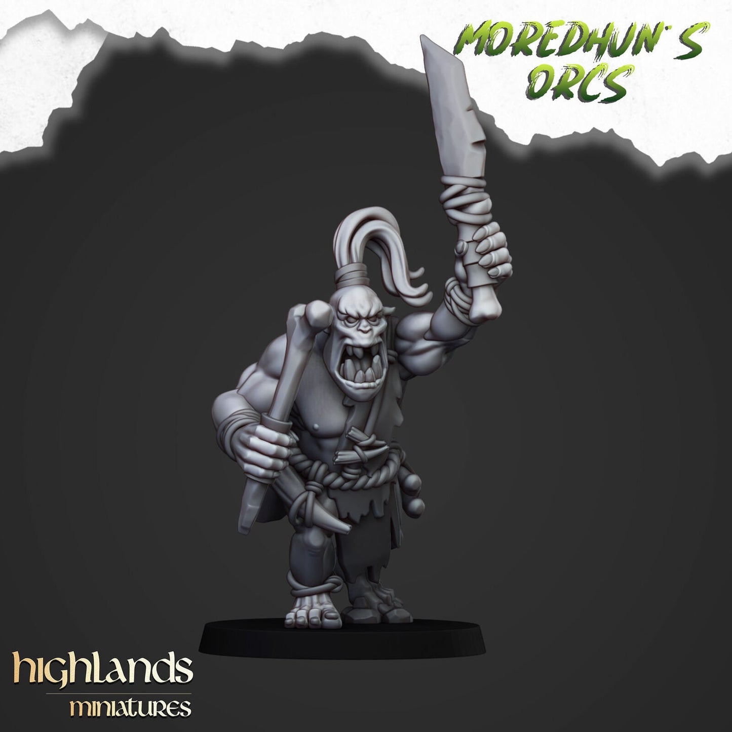 Moredhun's Cave Orc Warriors – Orc & Goblin Hand Weapon Infantry