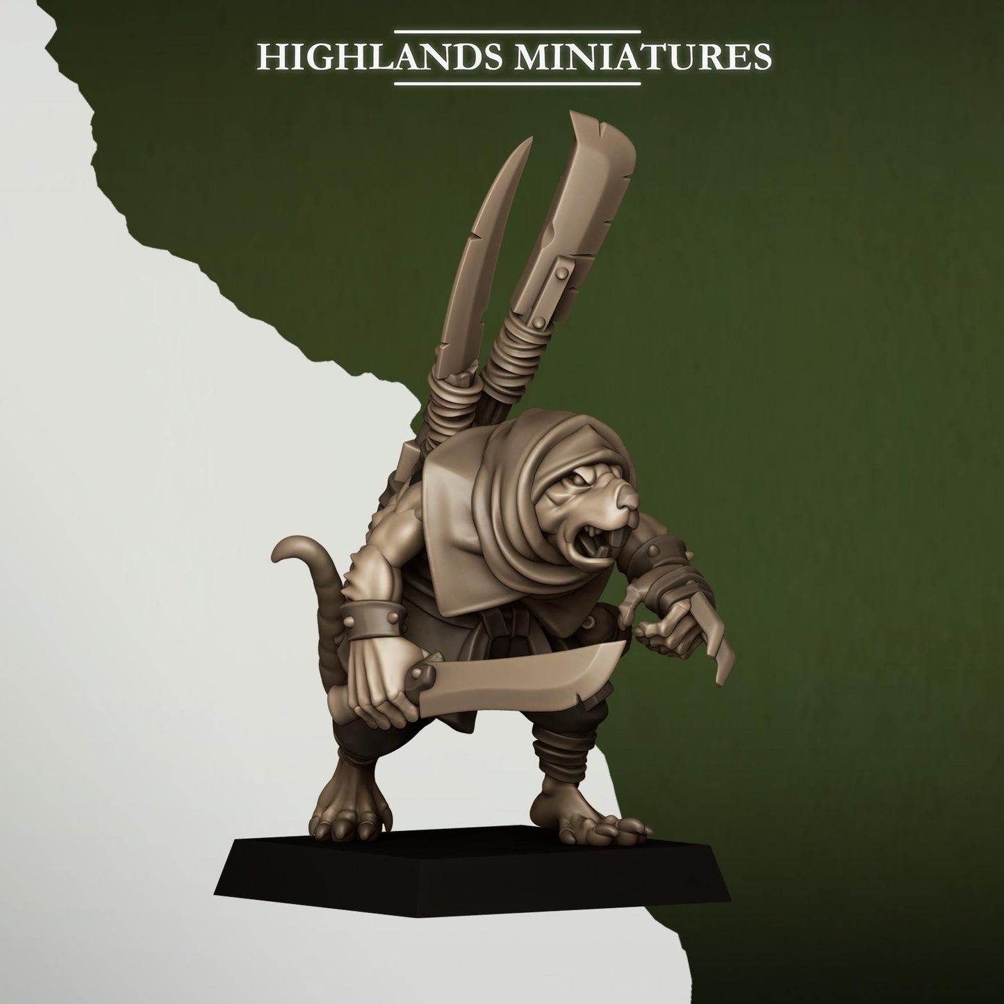 Sewer Rats Vermin Smugglers | Sewer Rats Army Collection | Highland Miniatures