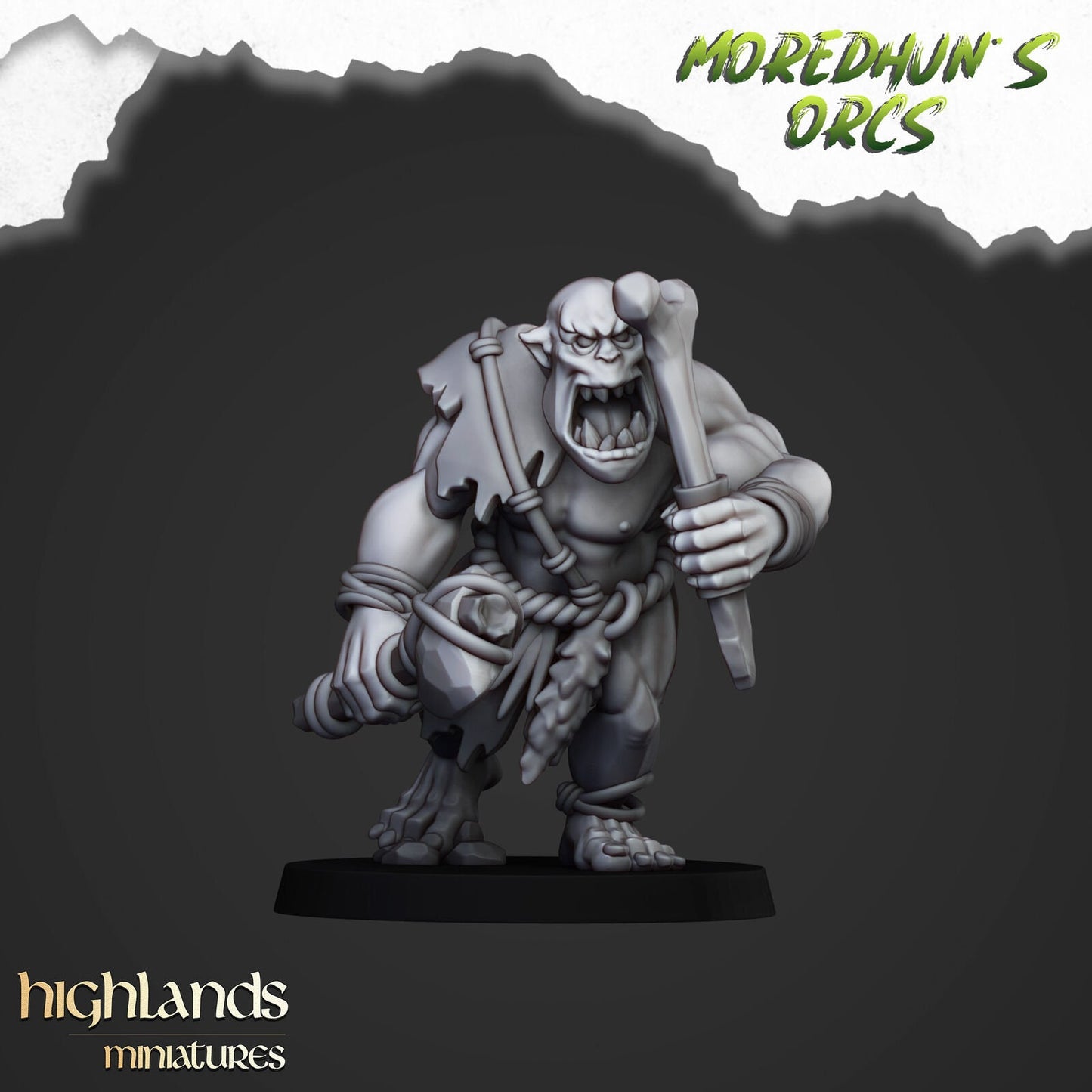 Moredhun's Cave Orc Archers – Orc & Goblin Ranged Infantry