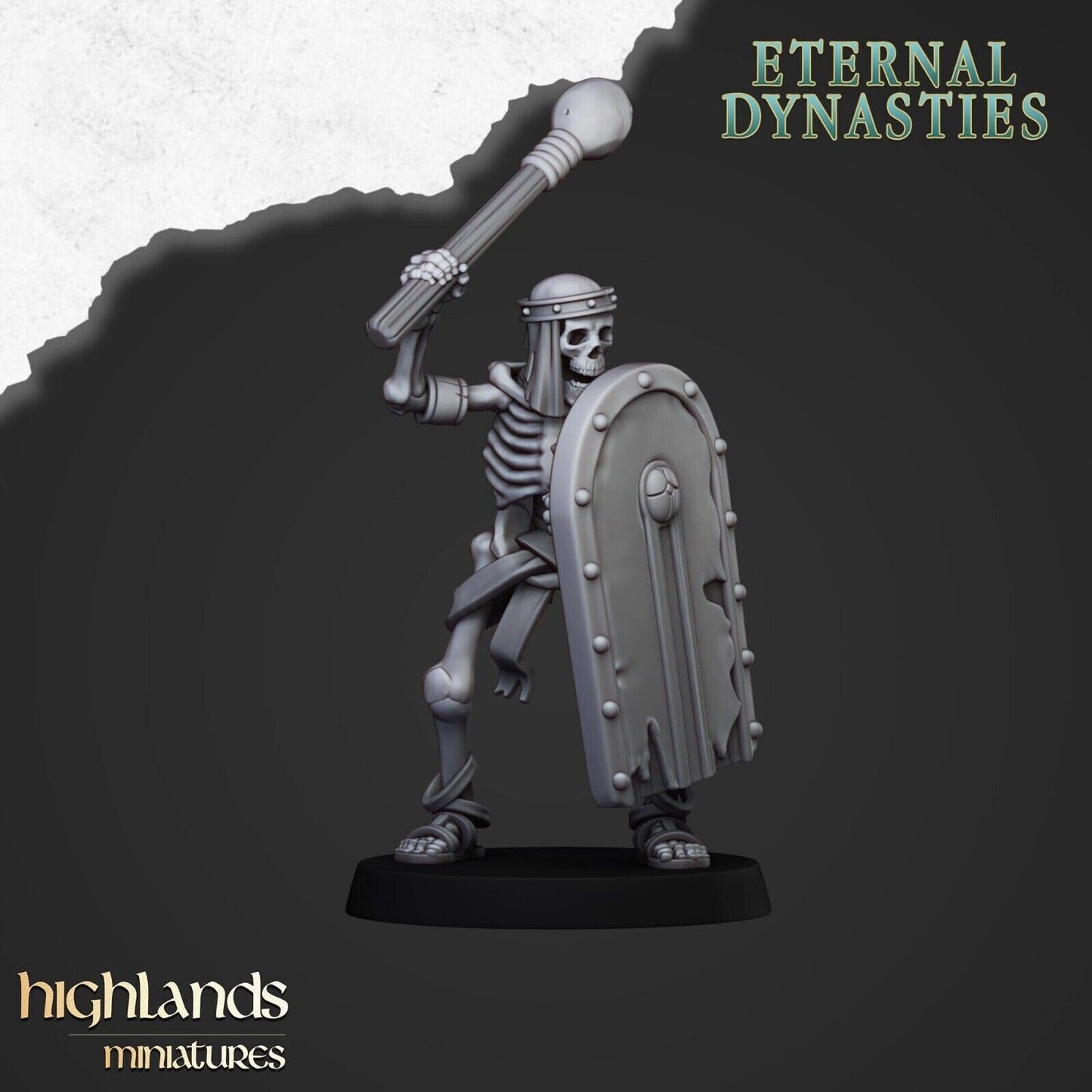 Eternal Dynasties Skeleton Warriors | Eternal Dynasties Army Collection | Highland Miniatures