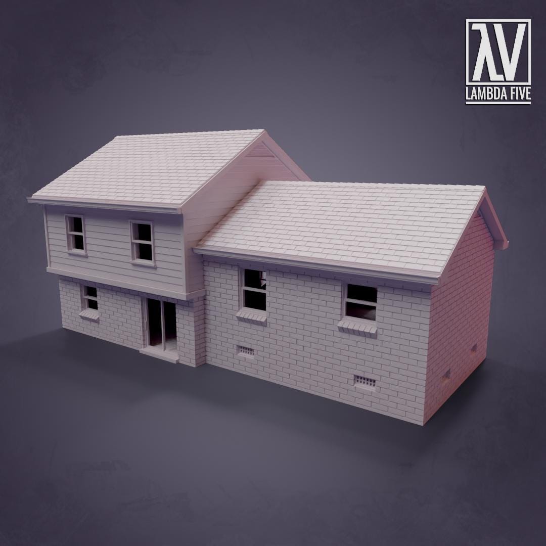 The Jacksons | North American Timber House Wargaming Terrain | MTG Terrain & Scenery