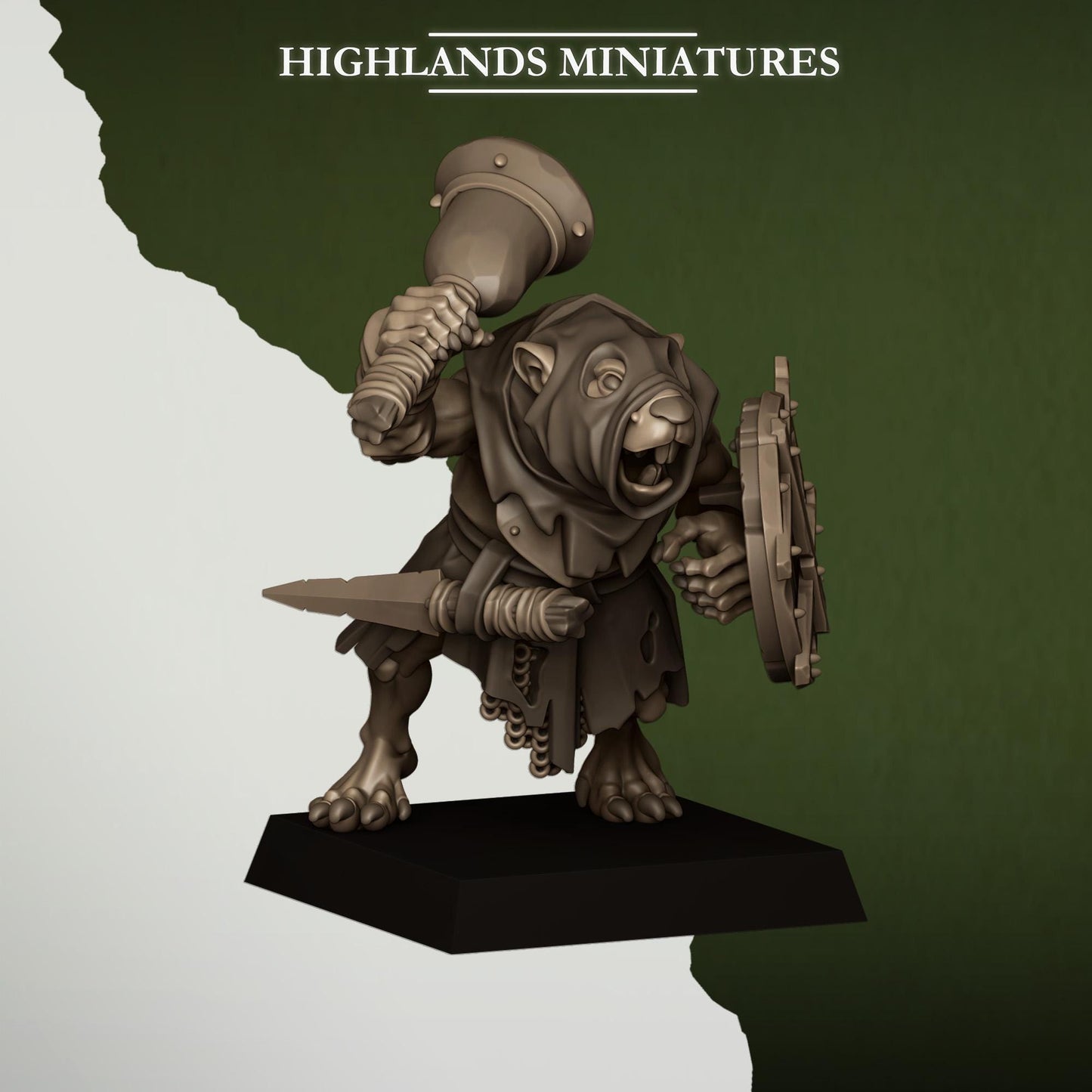 Sewer Rats Regiment | Sewer Rats Army Collection | Highland Miniatures
