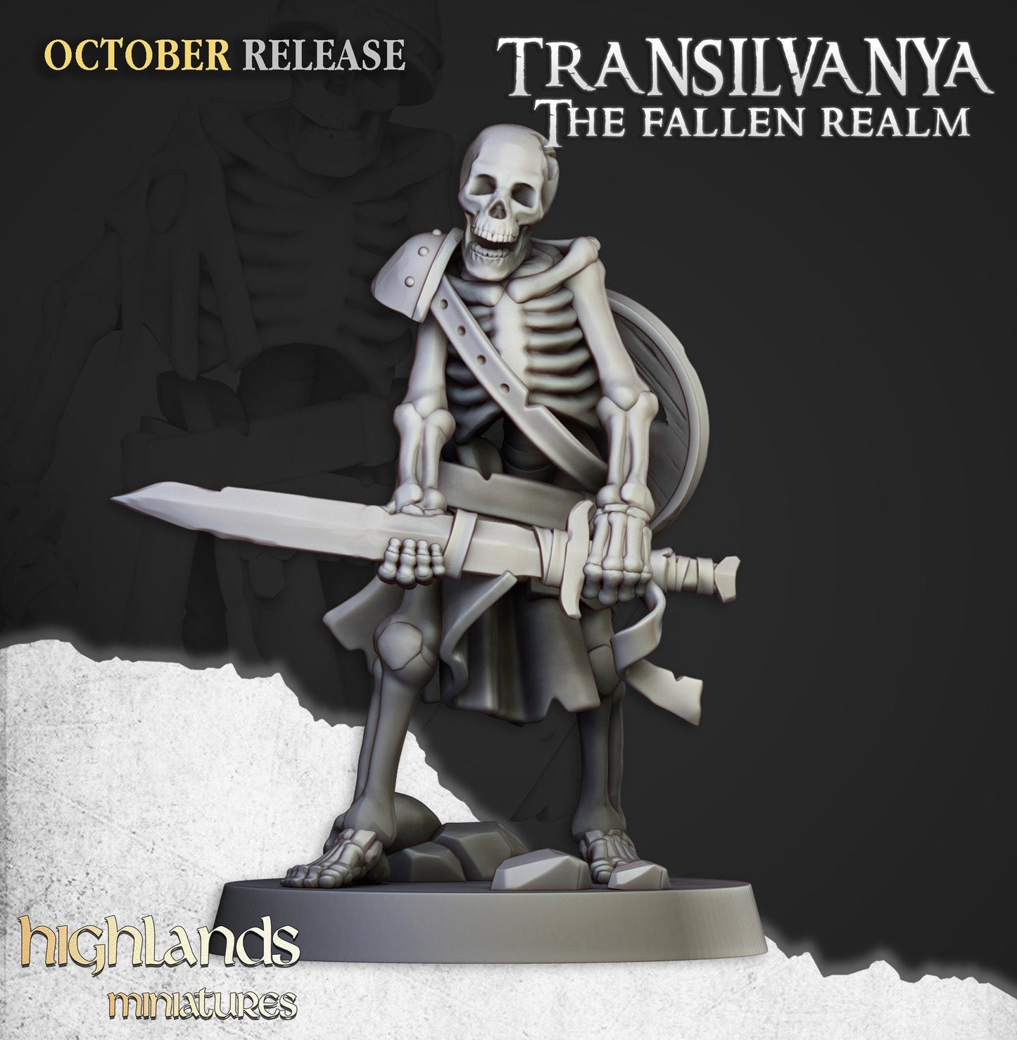 Transilvanya Skeleton Warriors | Transilvanya Army Collection | Highland Miniatures