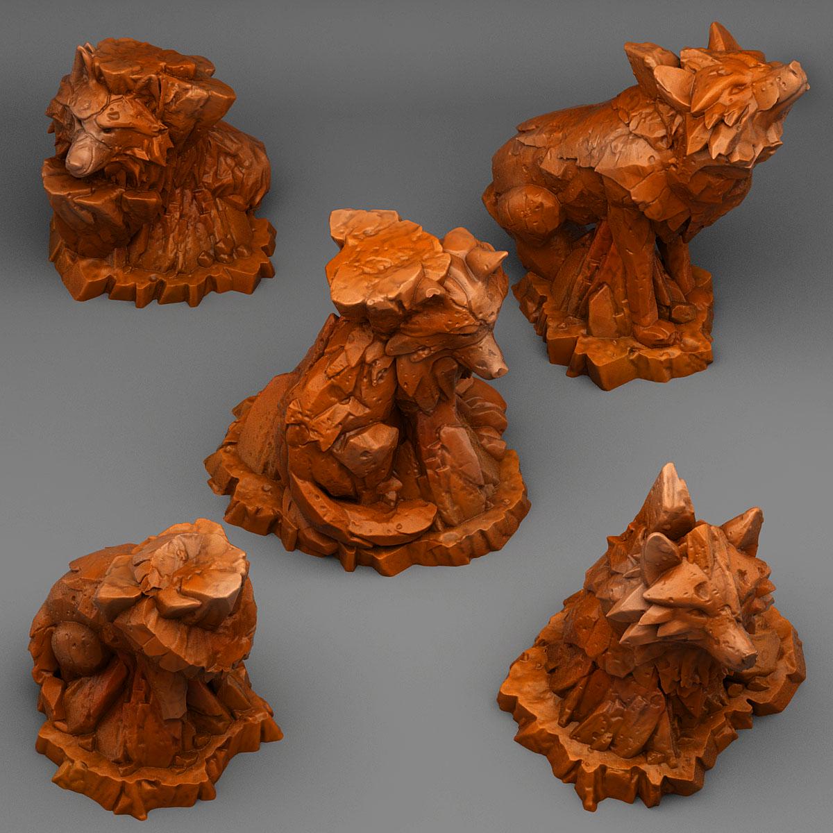 Mythic Rockwolves