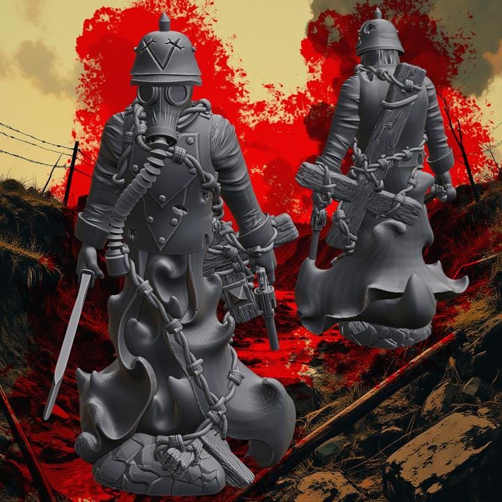 Trench Ghosts themed Warband