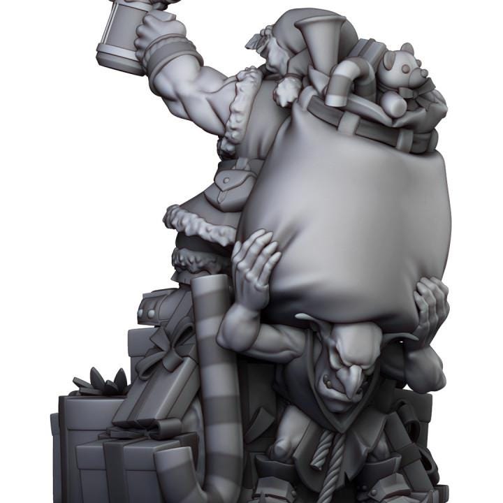 Dwarf Christmas Santa
