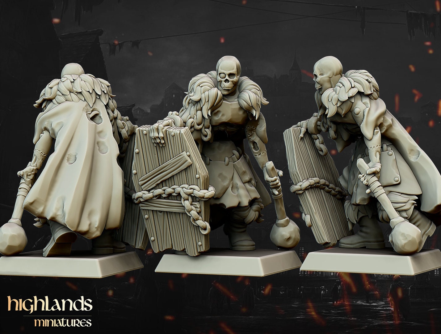Transilvanya Black Watch Warriors | Transilvanya Army Collection | Highland Miniatures