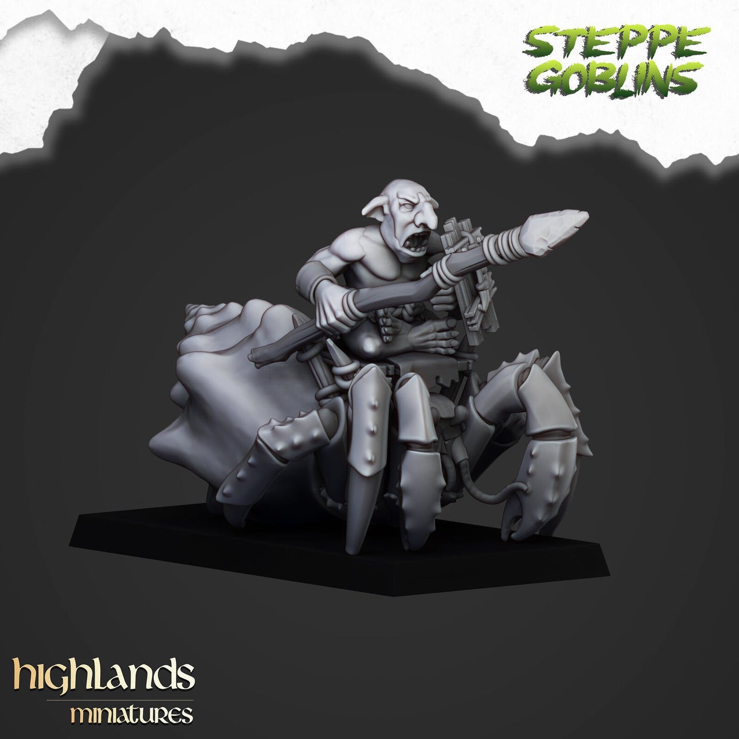 Steppe Goblin Crab Riders – Orc & Goblin Cavalry Regiment