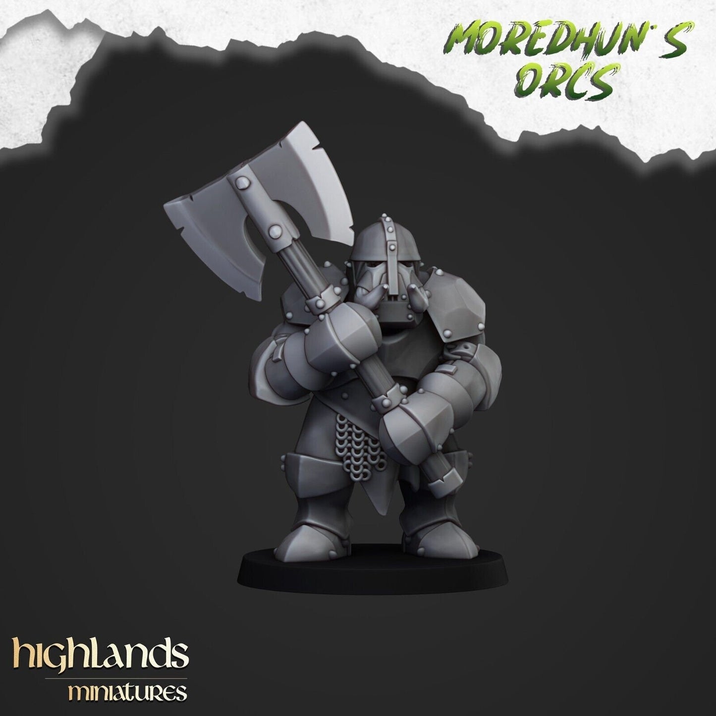 Moredhun's Heavy Armoured Orc Warriors – Orc & Goblin Elite Infantry