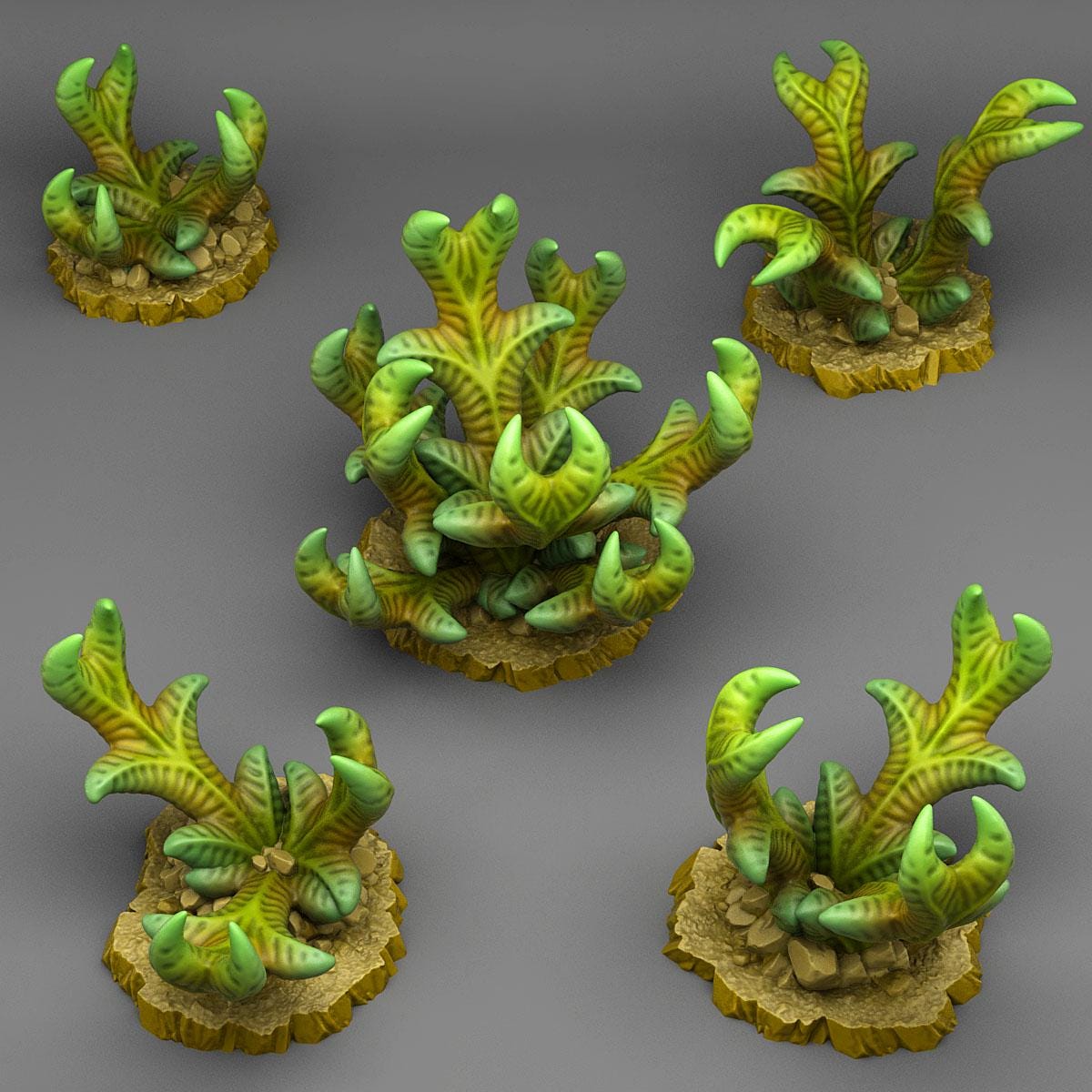 Dangerous Claw Jungle Plants