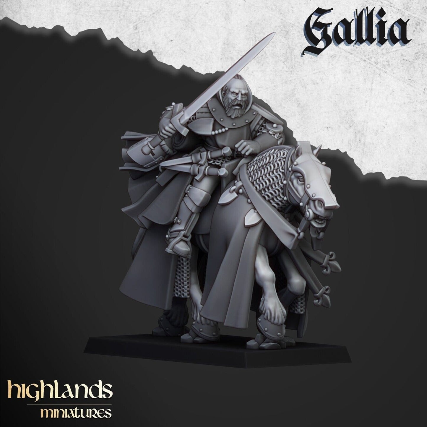Gallia Questing Knights | Gallia Army Collection | Highland Miniatures