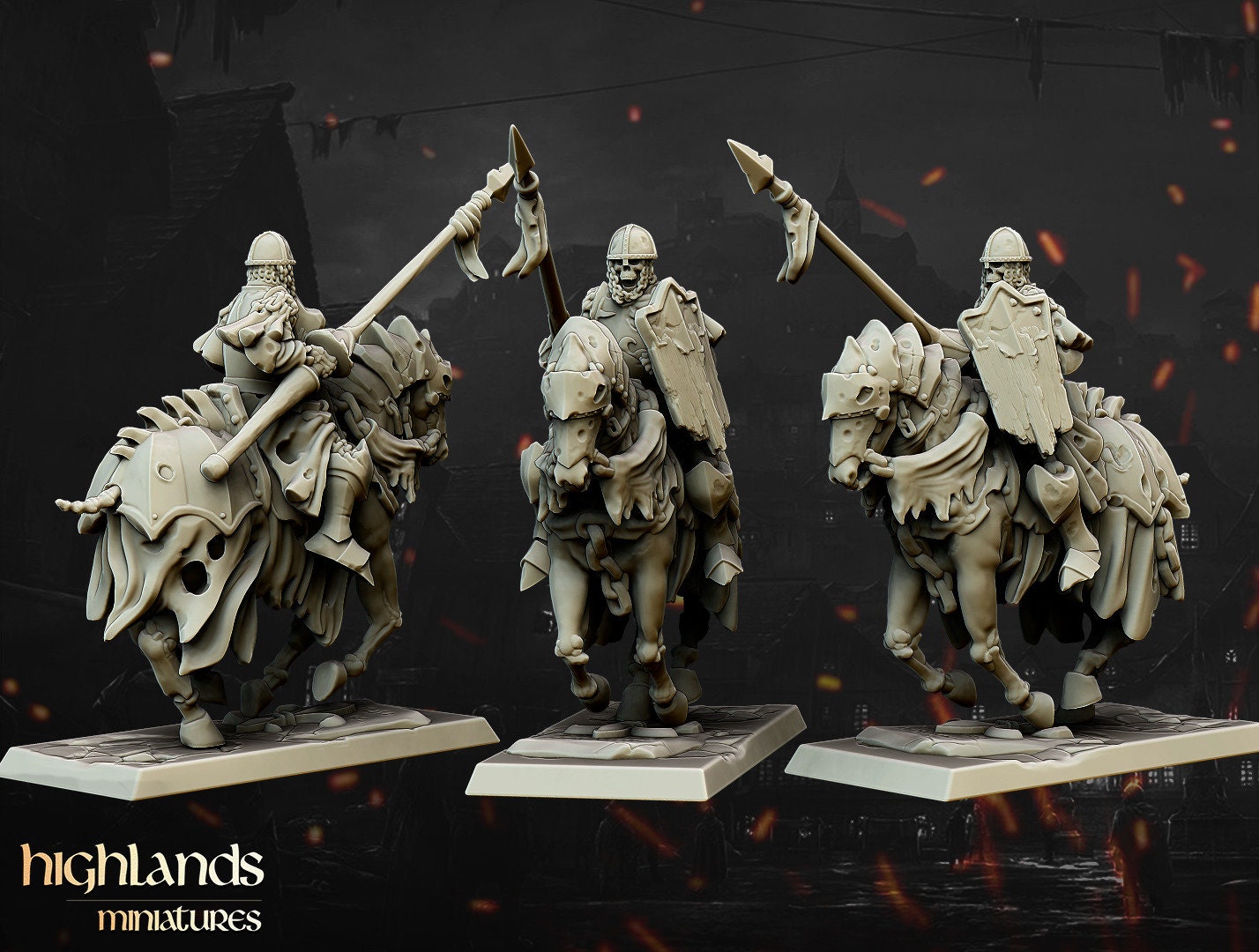 Transilvanya Dark Knights | Transilvanya Army Collection | Highland Miniatures
