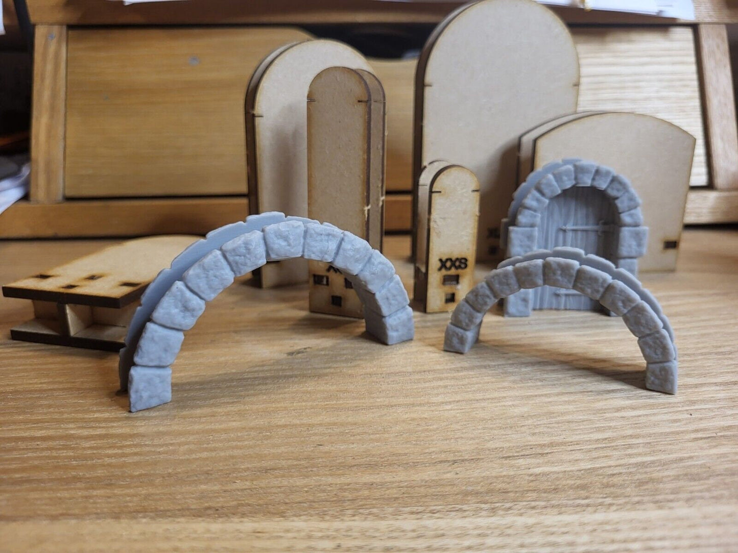 MDF Terrain Jig Set: 28mm Wargame Scenery - Slice & Slot Design