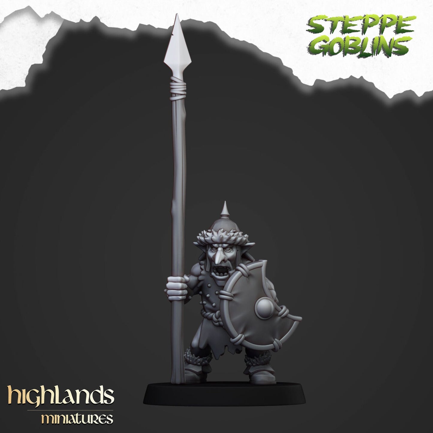Steppe Goblin Spear Warriors – Orc & Goblin Regiment
