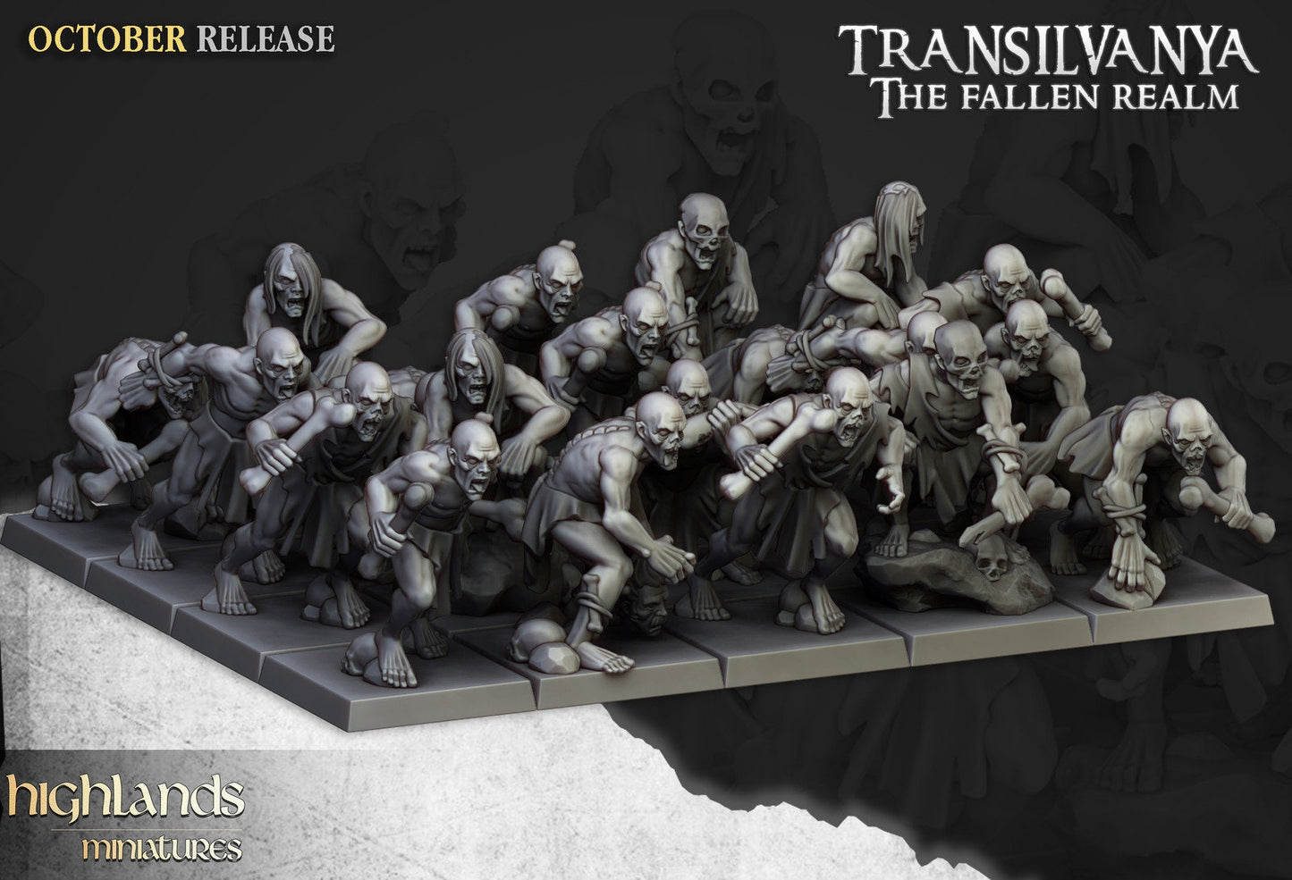 Transilvanya Ghouls | Transilvanya Army Collection | Highland Miniatures