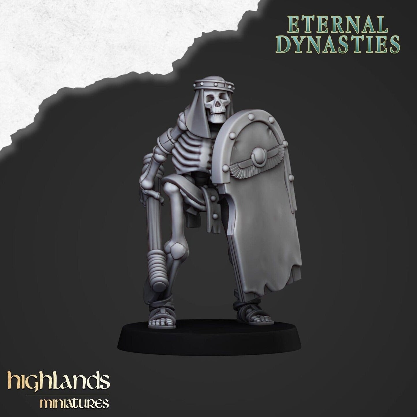 Eternal Dynasties Skeleton Warriors | Eternal Dynasties Army Collection | Highland Miniatures