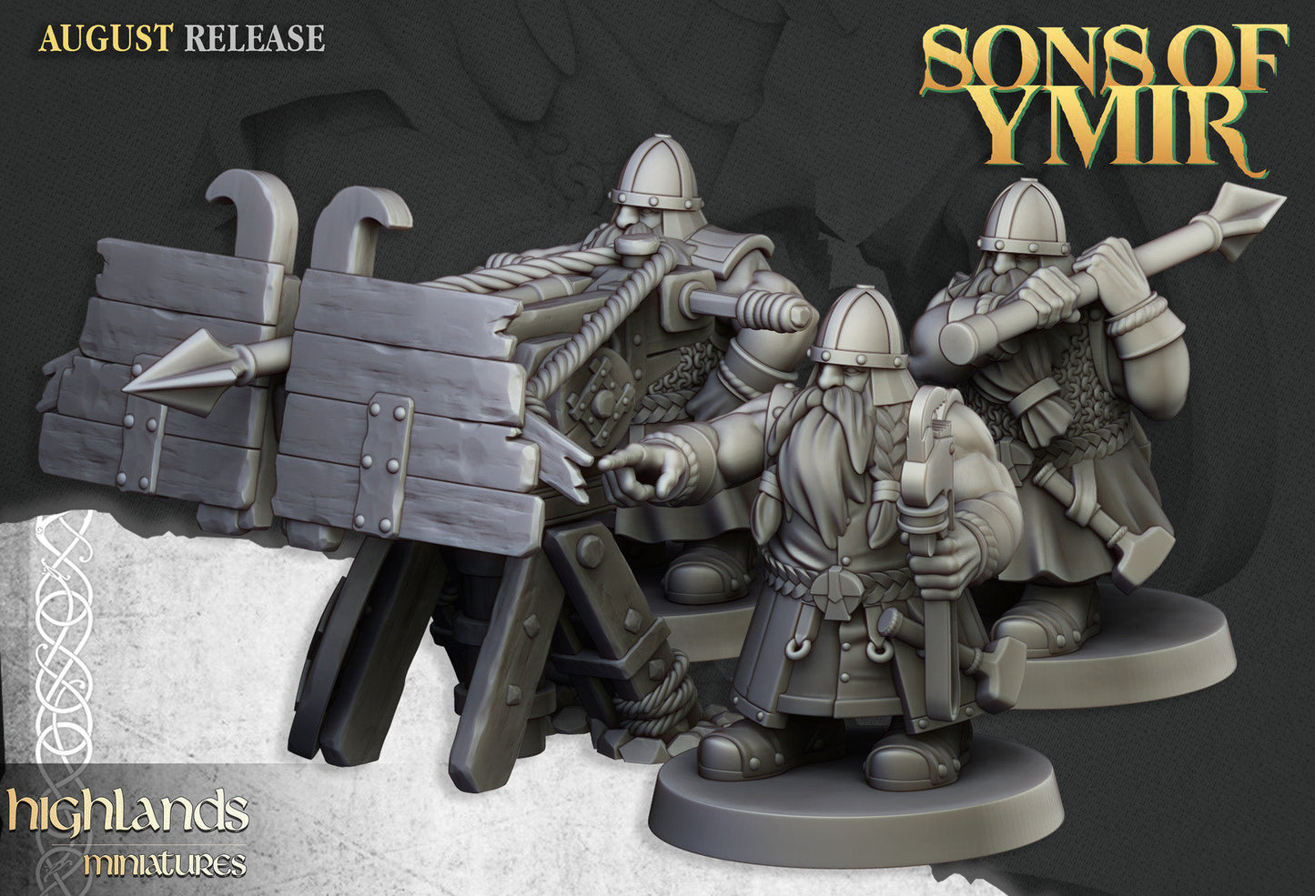 Dwarf Siege Engines | Sons of Ymir | Highland Miniatures