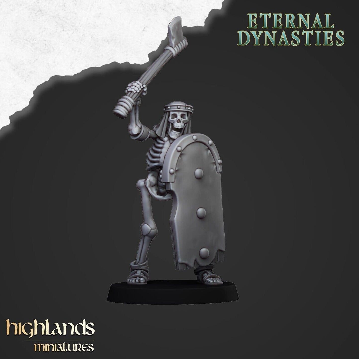 Eternal Dynasties Skeleton Warriors | Eternal Dynasties Army Collection | Highland Miniatures