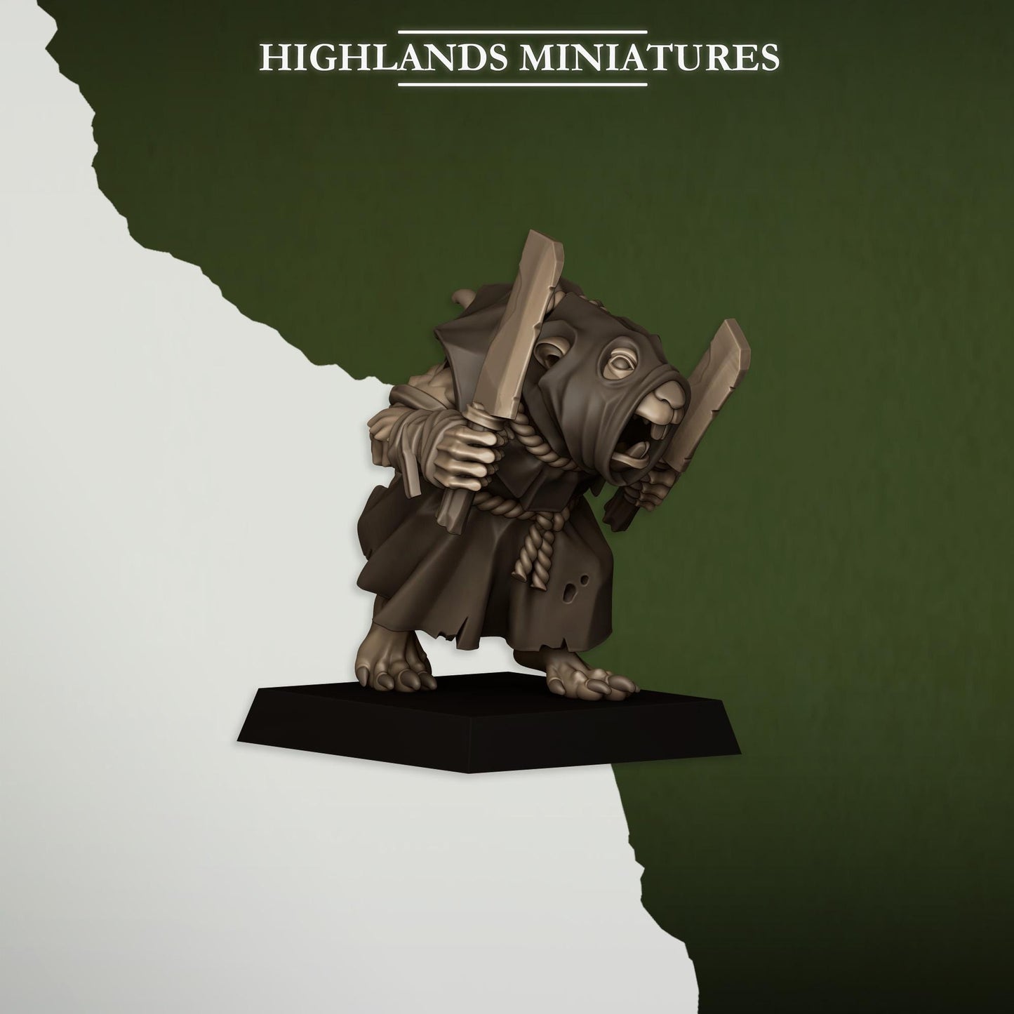 Sewer Rats Vermin Acolytes Regiment | Sewer Rats Army Collection | Highland Miniatures